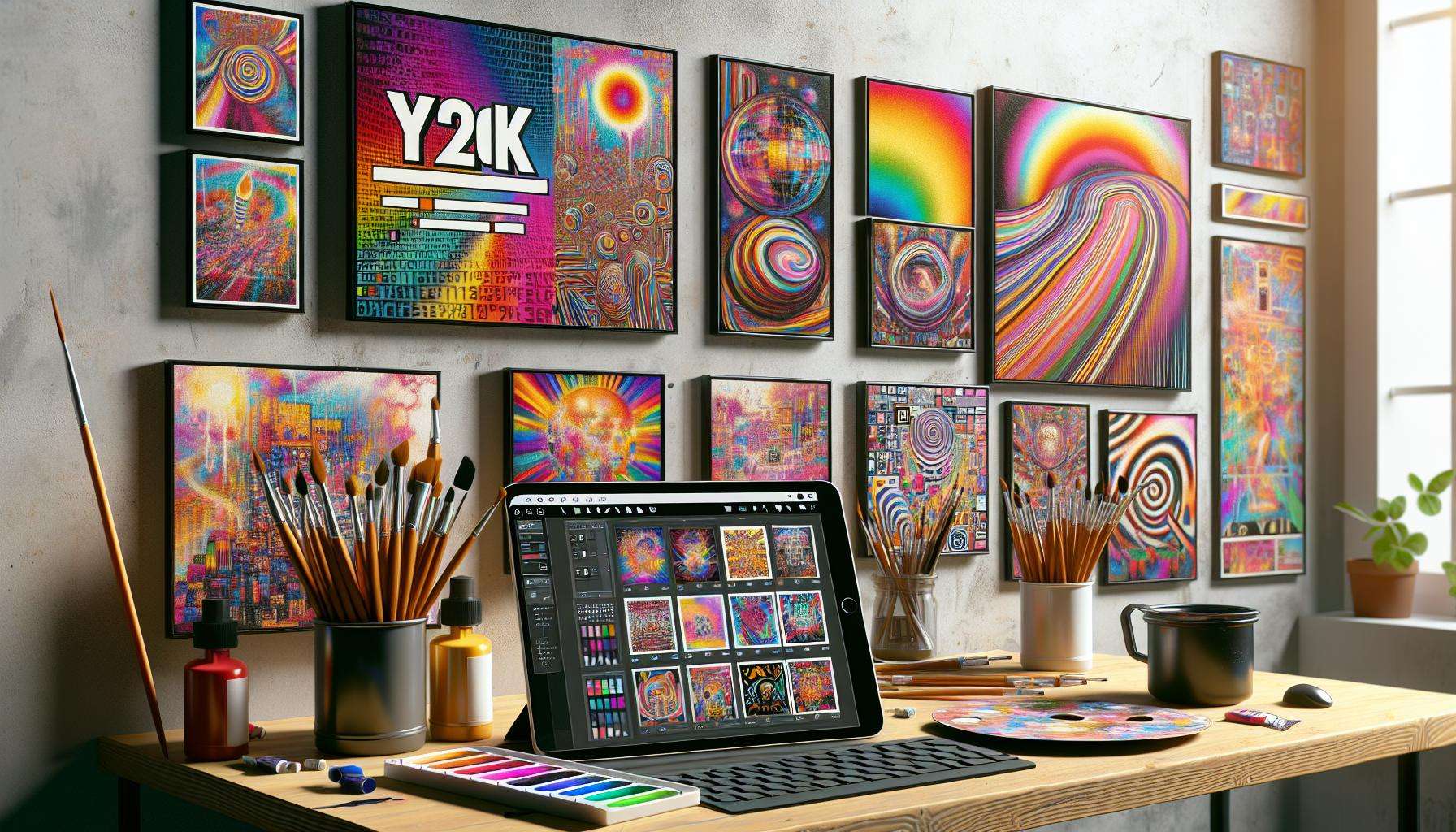 15 Easy Y2K Painting Ideas That Wow: Get Creative