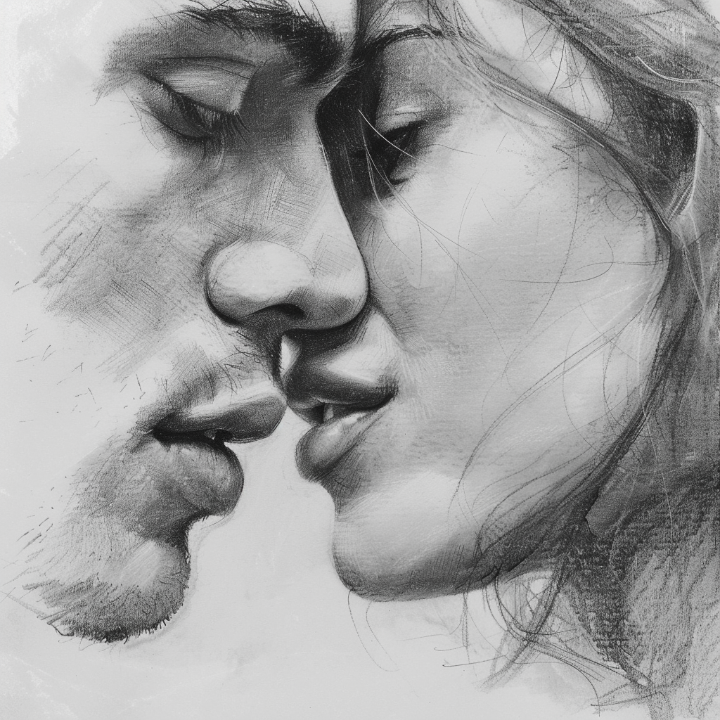 24 Creative Couple Drawing Ideas For Romantic Artwork