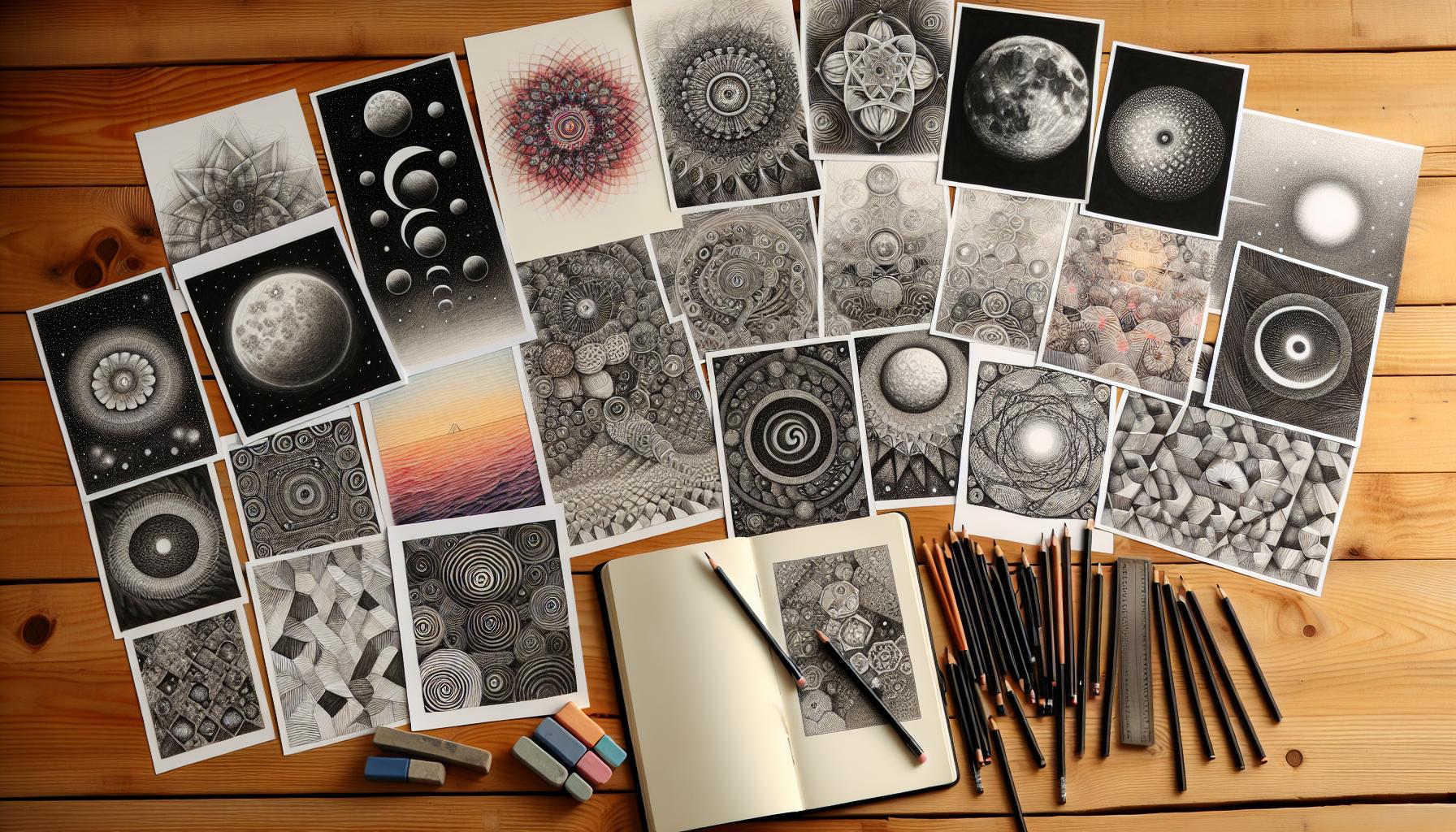 Over 30 Easy and Cool Aesthetic Drawing Ideas to Spark Creativity